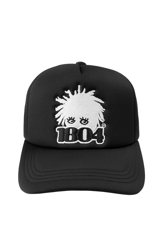 Dreadlock Logo Trucker Hat